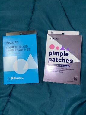 2 - Spalife Hydrocolloid Pimple Patches larger and smaller 108 total